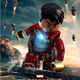 Illustration for article titled Iron Man 3 posters get the Lego-isation treatment
